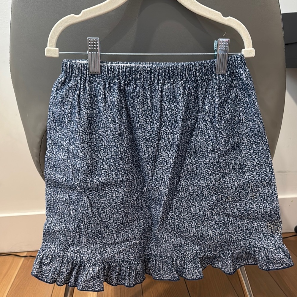 Oscar de la Renta Elegant Blue and white skirt